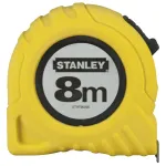 Ruleta clasică Stanley 8 m x 25 mm, carcasă rezistentă și precizie II