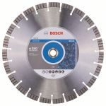 Disc diamantat Bosch Best pentru piatra, 350 mm, alezaj 20/25,4 mm