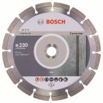 Disc diamantat Bosch Standard for Concrete 230 mm pentru beton, 22,23 mm