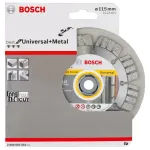 Disc diamantat Bosch Universal Best 115 mm pentru metal si materiale diverse