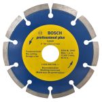 Disc diamantat Bosch 125 mm pentru materiale de construcții, tăiere uscată