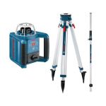 Nivela laser rotativa Bosch GRL 300 HV 300 m cu trepied BT 170 si rigla GR 240
