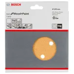 Set 5 foi abrazive Bosch C470 pentru lemn și vopsea, 150 mm, P80