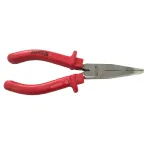 Clește patent plat ERBA profesional cu vârf lung și mâner izolat