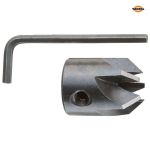 Zencuitor HSS pentru burghiu 10 mm, 90° pentru lemn, Hawera