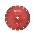 Disc diamantat segmentat Irwin 115 mm pentru beton si piatra, prindere 22,2 mm