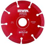 Disc diamantat segmentat Irwin pentru beton si piatra, 125x22,2 mm