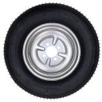 Set 2 roti complete ProGarden 5.00-12 cu profil rutier, 4 prezoane