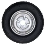 Set 2 roti complete ProGarden 5.00-12 cu profil rutier, 4 prezoane