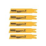 Set 5 lame fierăstrău REMS 140 mm, 3,2 mm pentru țevi din oțel