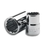 Cheie tubulara Stanley 3/8, 12 puncte, 14 mm pentru lucrari mecanice
