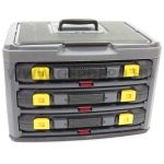 Cutie de scule Stanley cu 3 sertare, echipata cu 70 piese