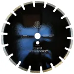 Disc diamantat segmentat pentru debitare asfalt 300x25,4x10x2,8 mm