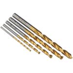 Set 5 burghie pentru metal Bosch HSS-TiN DIN 338, 2-6 mm