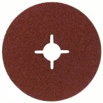 Disc de slefuire cu fibre Bosch R444 pentru metal, 180 mm, granulatie 60