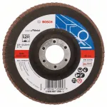 Disc de slefuire evantai Bosch X551 Expert for Metal 125 mm, granulație 120