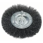 Perie-disc Bosch cu sârmă ondulată din oțel 100 mm, 0,2 mm, tijă 10 mm