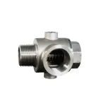 Racord hidrofor ProGarden 5 cai cu supapa de sens, inox, 1 inch