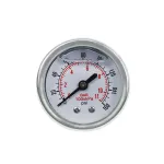 Manometru inox ProGARDEN 0-11 bar orizontal FE1/4 cu lichid anti-vibratii