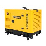 Generator diesel trifazat insonorizat Stager YDY18S3-E, 18 kVA, 1500 rpm