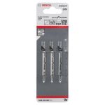 Set 3 pânze Bosch U1AOF Special pentru laminat, BIM, 70 mm
