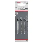 Set 3 pânze Bosch U1AOF Special pentru laminat, BIM, 70 mm