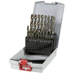 Set 19 burghie pentru metal Bosch HSS-Co 1-10 mm, in caseta