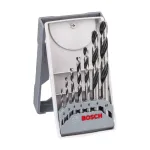 Set 7 burghie spirale HSS Bosch PointTeQ X-Line, 2-10 mm