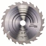 Panza circulara Bosch Speedline Wood pentru lemn 160x20 mm, 18 dinti