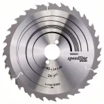 Pânză ferăstrău circular Bosch Speedline Wood 190x30 mm, 24 dinți