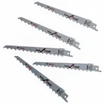 Set 5 pânze pentru ferăstrău sabie Bosch S 617 K Basic for Wood, 150 mm