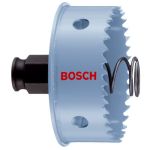 Carotă pentru tablă Bosch 76 mm HSS Bi-Metal, pentru metal