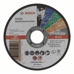 Disc de tăiere Bosch Multi Construction 115 mm, 1,0 mm, pentru materiale diverse