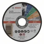 Disc de tăiere Bosch Multi Construction 115 mm, 1,0 mm, pentru materiale diverse