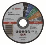 Disc de tăiere Bosch Multi Construction 125 mm, 1.0 mm pentru materiale diverse