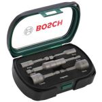 Set 6 chei tubulare Bosch magnetice 6-13 mm, coada hexagonala 1/4"