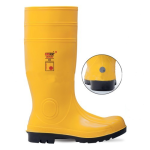 Cizme de protecție Eurofort S5 din PVC/Nitril, galbene, mărimea 40