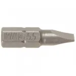 Bit drept IRWIN 0.8x5.5x25 mm din otel, cu prindere 1/4 pentru insurubare