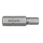 Bit hexagonal Irwin 6 mm, 25 mm, cu prindere 1/4 inch, din otel
