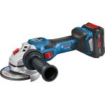 Polizor unghiular Bosch GWS 18V-15 SC BITURBO, 125 mm, 2x 8Ah, L-BOXX
