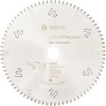 Pânză ferăstrău circular Bosch Top Precision Multi Material 254x30 mm, 80 dinți