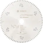 Pânză ferăstrău circular Bosch Top Precision Multi Material 254x30 mm, 80 dinți