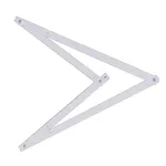 Echer pliabil Stanley din aluminiu pentru constructori 1200 x 1200 mm