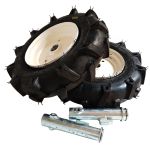 Roți 15" 3.50-8 pentru motosapa Texas Futura, set tracțiune