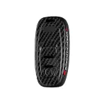 Husa cheie smartkey pentru Audi A6, A7, A8 4G, 3 butoane, carbon
