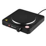 Elektrische Kochplatte 1500 W Gusseisen Schwarz [in.tec]