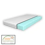 Saltea pentru copii 80x160 cm din spumă rece, ortopedică, Öko-TEX