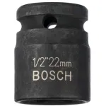 Cheie tubulară impact Bosch 1/2, 22 mm, pentru șuruburi hexagonale