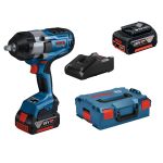 Surubelnita cu impact Bosch GDS 18V-1000, 1000 Nm, 2x 5.0Ah, L-BOXX