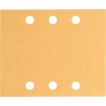 Set 10 foi abrazive Bosch 115x140 mm, mix granulații, pentru lemn și vopsea